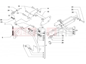 PIAGGIO X9 500 Electrohydraulic stand