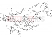 PIAGGIO X9 500 Frame