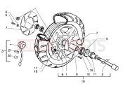 PIAGGIO X9 500 Front wheel