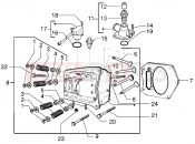 PIAGGIO X9 500 Head - valves