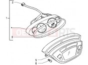 PIAGGIO X9 500 Instrument unit