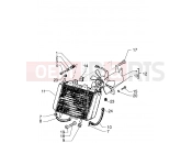 PIAGGIO X9 500 Radiator