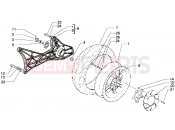 PIAGGIO X9 500 Rear wheel