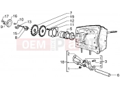 PIAGGIO X9 500 Rocker levers support