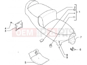 PIAGGIO X9 500 Saddle-Tool kit