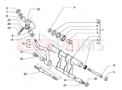 PIAGGIO X9 500 Swinging arm