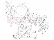 PIAGGIO X9 500 Windshield