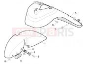 PIAGGIO Wheel Compartment- Mudguard