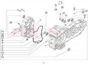 PIAGGIO X9 500 Evolution ABS Crankcase
