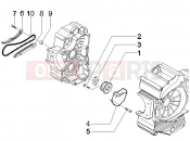 PIAGGIO X9 500 Evolution (USA) Oil pump