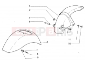 PIAGGIO Mudguards