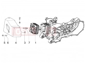 hengerfej - Piaggio Zip 50 2T 2012