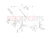 Handlebars - Master cil. - Piaggio Zip 50 2T 2016