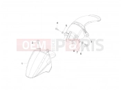 Wheel huosing - Mudguard - Piaggio Zip 50 2T 2016