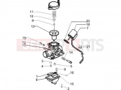 Carburetor's components - Piaggio Zip 50 4T 2005