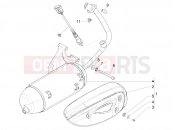PIAGGIO Zip 50 4T Silencer