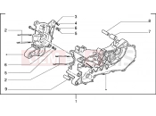 Crankcase - Piaggio Zip 50 RST