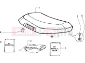 Saddle - Piaggio Zip 50 RST