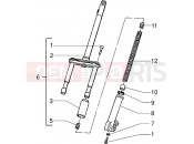 Steering column - Piaggio Zip 50 RST