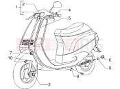 Transmissions - (Disc brake version) - Piaggio Zip 50 RST