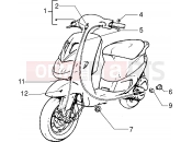 PIAGGIO bowdenek