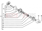 PIAGGIO Driven pulley