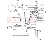 PIAGGIO Handlebars component parts
