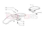 PIAGGIO Front mudguard-rear mudguard