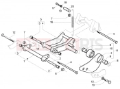 PIAGGIO motorfelfüggesztés