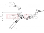 PIAGGIO Handlebars component parts
