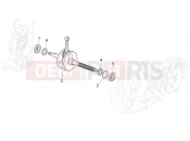 Drive shaft - Aprilia Atlantic 125 E3 2011