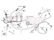 Front electrical system - Aprilia Atlantic 125 E3 2011