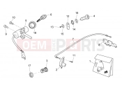 Lock hardware kit - Aprilia Atlantic 125 E3 2011
