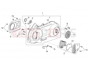 Variator cover - Aprilia Atlantic 125 E3 2011