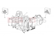 Engine - Aprilia Atlantic 125 E3 2012