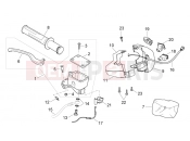 RH controls - Aprilia Atlantic 125 E3 2012