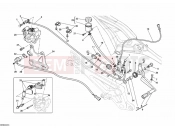 DUCATI 2008 Monster 696 REAR BRAKE SYSTEM » BRAKING SYSTEM