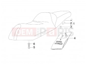 APRILIA SR MAX 125 Saddle/seats