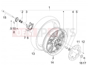 Front wheel - Aprilia SR MAX 125 2013