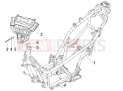 Frame/bodywork - Aprilia SR MAX 125 2014