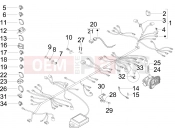 Main cable harness - Aprilia SR MAX 125 2014