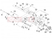 Swinging arm - Aprilia SR MAX 125 2014