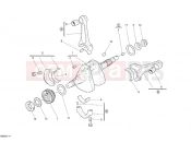 DUCATI 2008 Superbike 848 CRANKSHAFT » ENGINE CASE