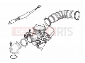 Carburettor - Derbi Atlantis 50 4T 2009