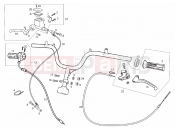 Handlebar - Controls - Derbi Atlantis 50 4T 2009