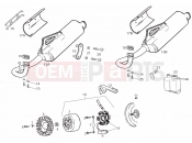 Cdi magneto assy - Derbi Atlantis 50 2T 2004