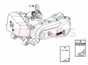 Engine - Derbi Atlantis 50 2T 2004
