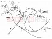 derbi Atlantis 50 2T LC eng: Derbi Handlebar - Controls