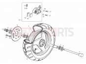 Front wheel - Derbi Boulevard 200 4T 2007