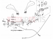Handlebar - Controls - Derbi Boulevard 200 4T 2007